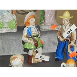 Cowgirl figurine Occupied Japan