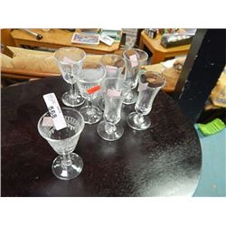 SHOT GLASSES - 7 TTL