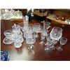 Image 1 : lot of crystal glass ware