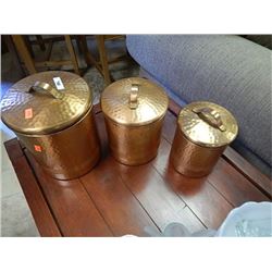 Canister set 3 pcs