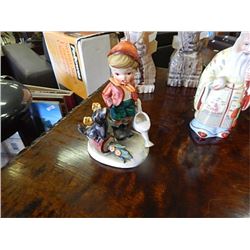 Boy Figurine w 2 arrow markings