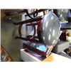 Image 1 : NEW MAHOGANY SWIVEL BAR STOOL