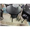 Image 1 : Espresso end table 1 drawer