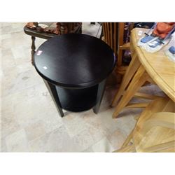 ESPRESSO ROUND END TABLE - NEW