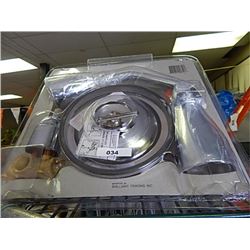 NEW TUB AND SHOWER FACET SET - CHROME