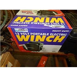 NEW 12VOLT WINCH - NEW IN BOX