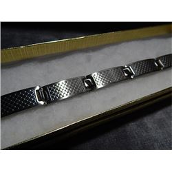 BRACLET - MAN'S STAINLESS STEEL BRACLET - BOLD LINKS