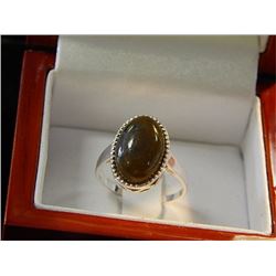 RING- CANADIAN LABRADONITE GEMSTONE - RETAIL APPROX... $50