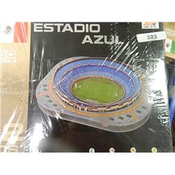 LITU 3D PUZZLES ASSORTED EIFFEL TOWER, ESTADIO AZUL, ORIENTAL PEARL TOWER