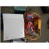 Image 1 : BASKET OF STATIONARY & 4 BINDERS
