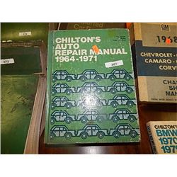 CHILTON'S AUTO REPAIR MANUAL 1964-71