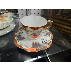 tea cup/saucer Occupied Japan - 2 pc