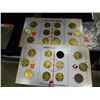 Image 1 : OFFICIAL 1998 TEAM CANADA OLYMPIC HOCKEY MEDALLIONS/COINS COLLECTOR SET MCDONALDS = 24PCS