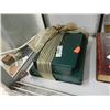 Image 1 : Set of green vintage books with ribbon
