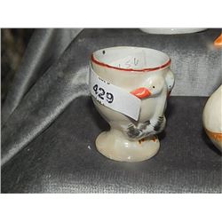 Egg cup with goos Occupied Japan