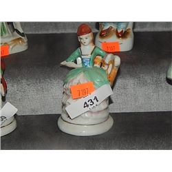 Sitting Lady figurine Occupied Japan