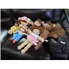 Image 1 : Lot of strawberry shortcake, cabbage patch, Dora dolls