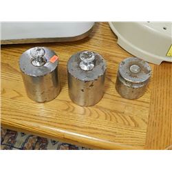 SCALE WEIGHTS - 3 TTL