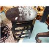 Image 1 : Espresso wine bottle table
