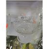 Image 1 : CRYSTAL GLASSWARE - ICE-CREAM DESERT - 3 ½"   - 2 TTL