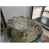 Image 1 : SMALL FOOTED BOWL WITH FLOWERS