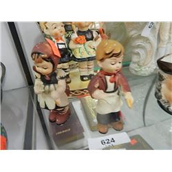 Boy/girl figurines - 2 pcs