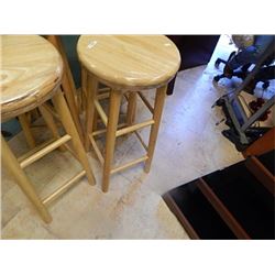 New Maple swivel bar stool