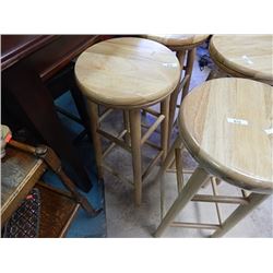 New Maple swivel bar stool