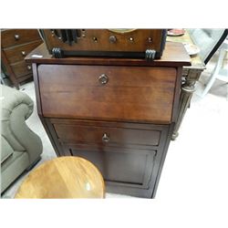 Mahogany drop front desk