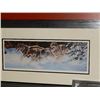 Image 1 : FRAMED LIMITED EDITION PRINT - HUNTING PARTY - MAURADE BAYNTON - GALLERY ESTIMATE - $625