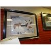 Image 1 : FRAMED LIMITED EDITION PRINT -WINTER GLOW - GLENN OLSON - GALLERY ESTIMATE - $875