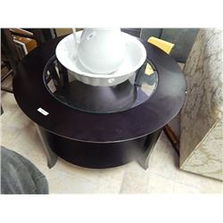 round Espresso Table