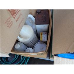 BOX OF PAINT STUFF