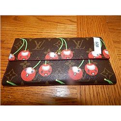 LOUIS VUITTON RED WALLET