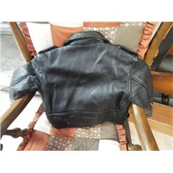 CHILD'S LEATHER MUSTANG JACKET