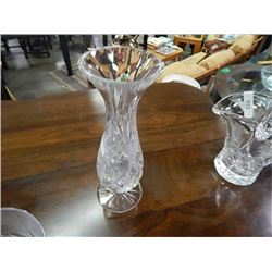 pinwheel leaded crystal vase