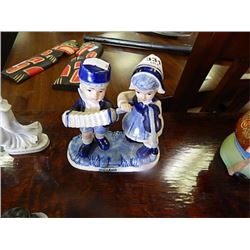 hand painted Delft Blue  - 2 KIDS