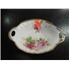 Image 1 : ROYAL ALBERT AMERICAN BEAUTY ROSE SMALL 6" OVAL DISH W HANDLES