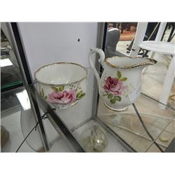 ROYAL ALBERT BONE CHINA - CREAMER AND OVAL DISH