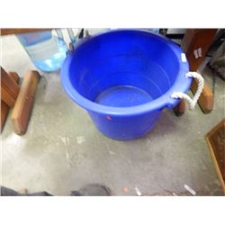 LARGE BLUE BUCKET