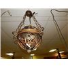 Image 1 : WROUGHT IRON SPHERE SHAPE HANGING LIGHT