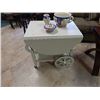 Image 1 : 1 WHITE TEA TROLLEY