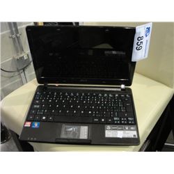 ACER LAPTOP COMPUTER - NO POWER CORD, NO OPERATING SYSTEM