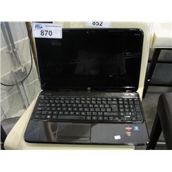 HP LAPTOP COMPUTER - NO POWER CORD, NO OPERATING SYSTEM