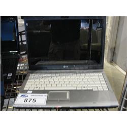 LG LAPTOP COMPUTER - NO POWER CORD, NO OPERATING SYSTEM