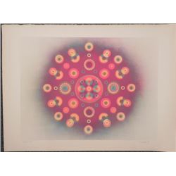 Tom Norton Signed Artist Proof Print Op Art -1969