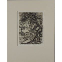 Tatyana Galaktionova Signed Russian Print Borovska