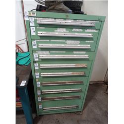 Stanley Vidmar 10 Drawer Cabinet (Empty)