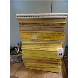 Lot of Fanuc Operator & Maintenance Manuals