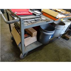 Metal Shop Cart - Empty